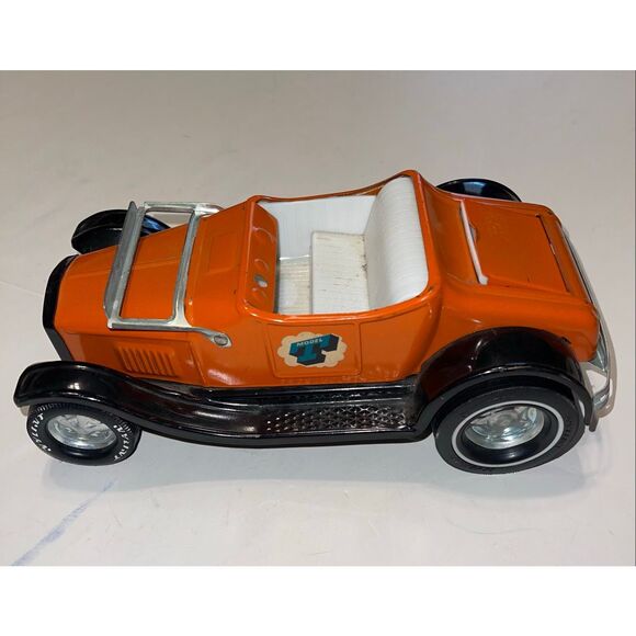 Vintage Orange NYLint Model T-Roadster Toy Car - Picture 1 of 6